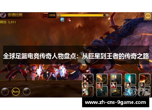 全球足篮电竞传奇人物盘点：从巨星到王者的传奇之路