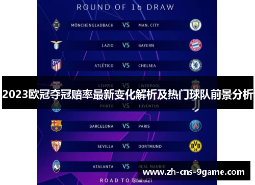 2023欧冠夺冠赔率最新变化解析及热门球队前景分析